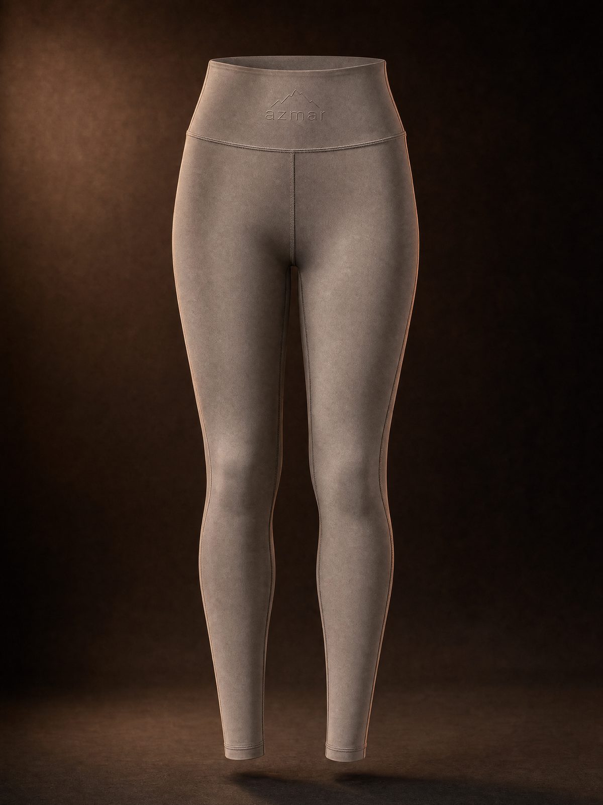 azmar Luxe Form legging in warm taupe